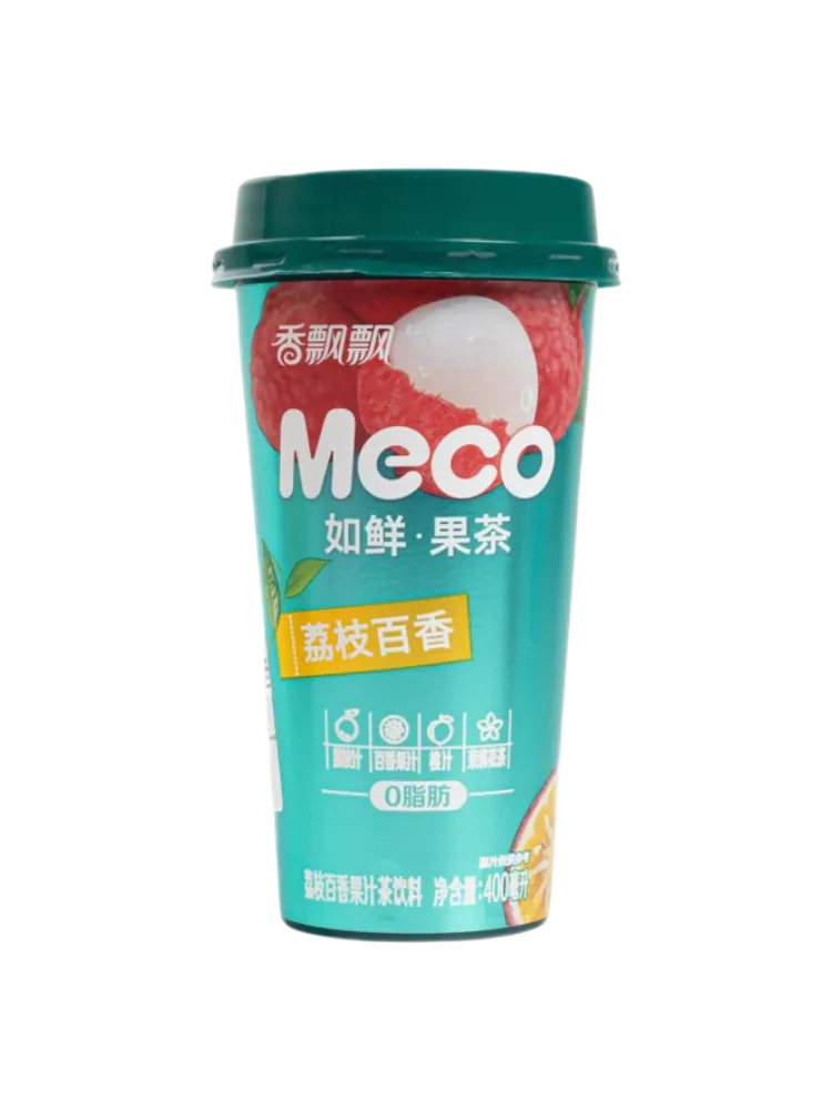 Meco Фруктовый чай со вкусом Личи и Маракуйи 400мл